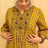 Shruti Dress Mustard